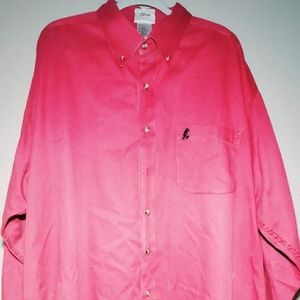 Maroon Button Up Disney Shirt